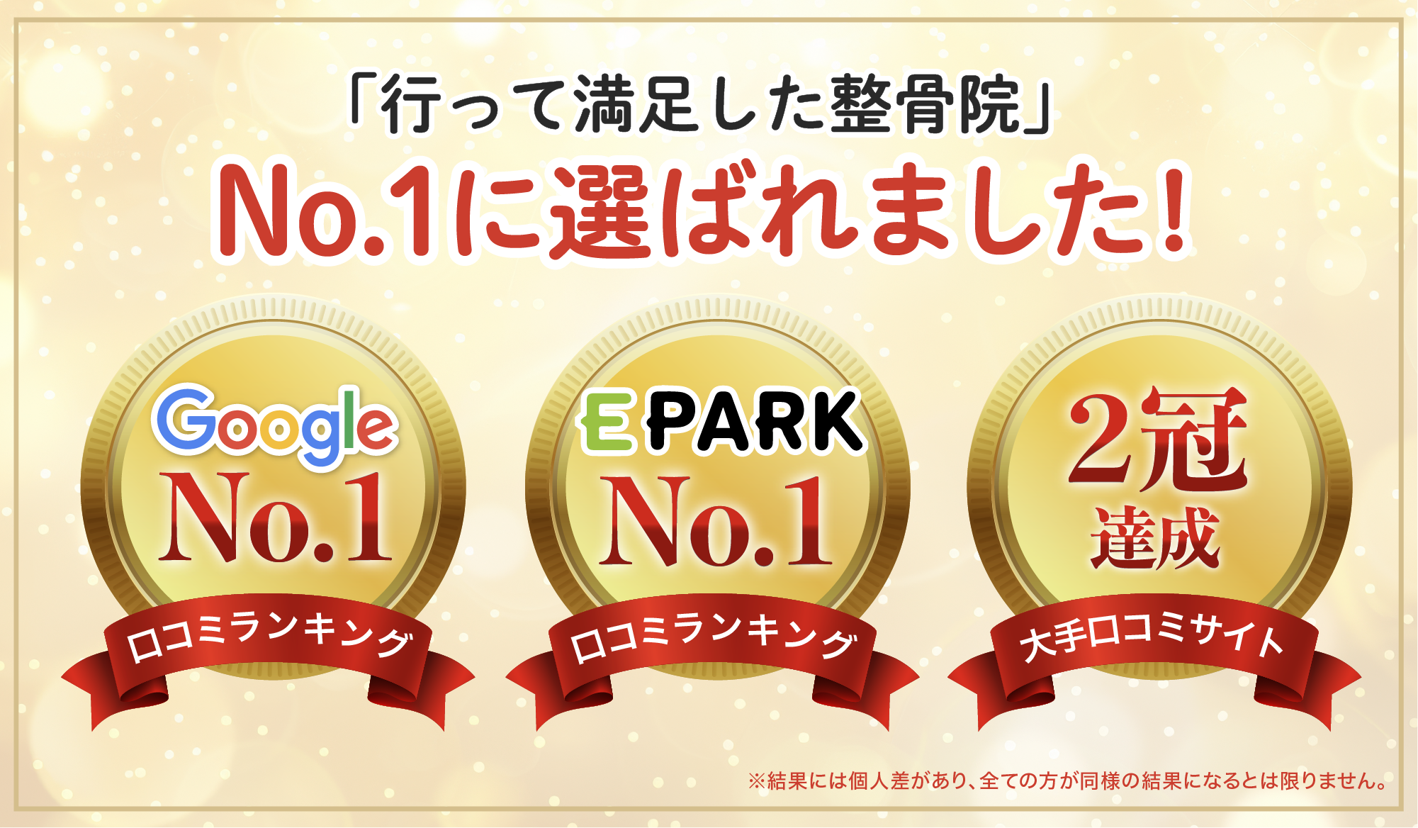No1に選ばれました！